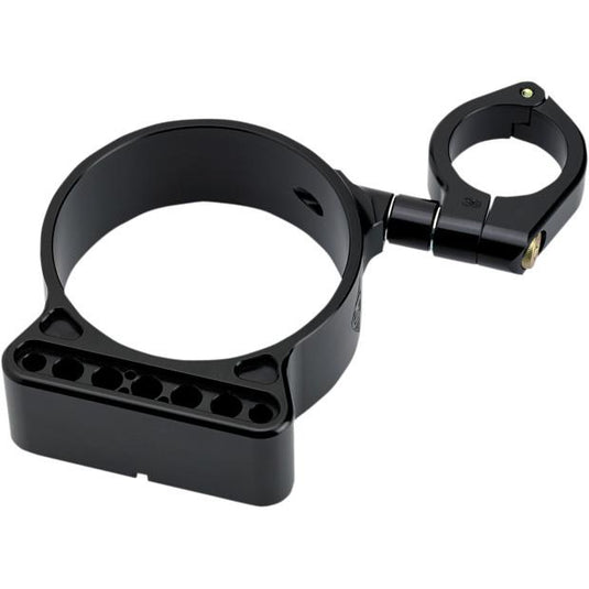 Joker Machine 10-319B Side Mount Speedo Relocation Bracket - Black Anodized