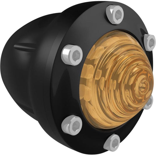 Rsd 0207-2018-B Front Tracker Turn Signal Housing - Black