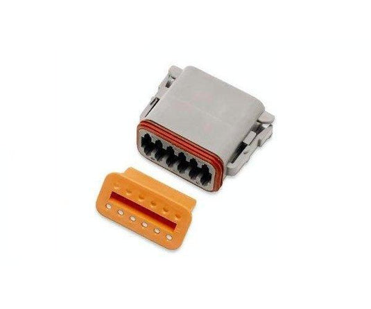 Namz DP-12G Deutsch Plug - 12-Socket - Gray