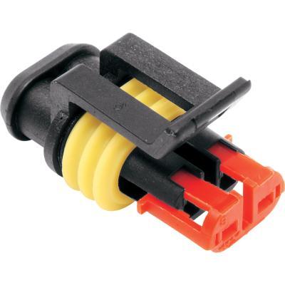 Namz NA-282080-1 AMP Connectors - Connects Active Intake Sensor, Front O2 Sensor and Rear O2 Sensor