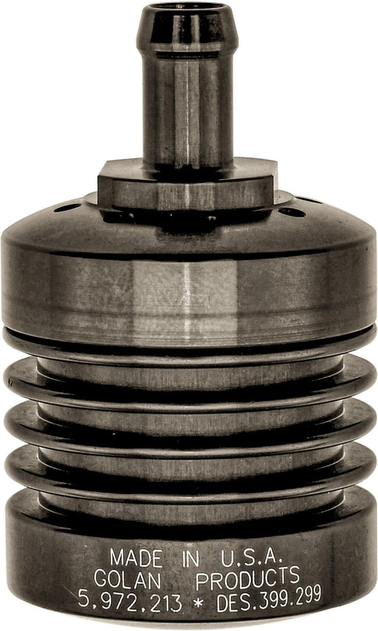 Golan Inc 67-312B-BLK Gearbox Breather/Oil Collector