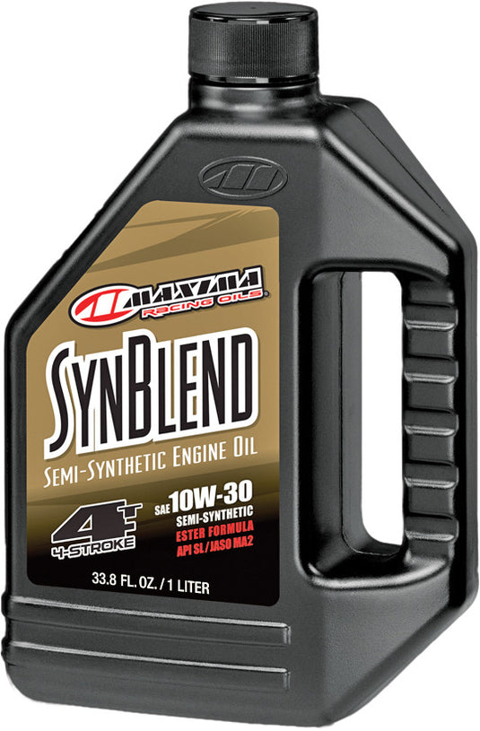 Maxima 30-32901B Maxum4 Synthetic Blend Oil - 10W30 - 1L.