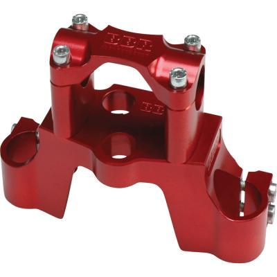 Bbr Motorsports 510-HXR-5042 Billet Triple Clamp - Red (Standard 7/8in.)