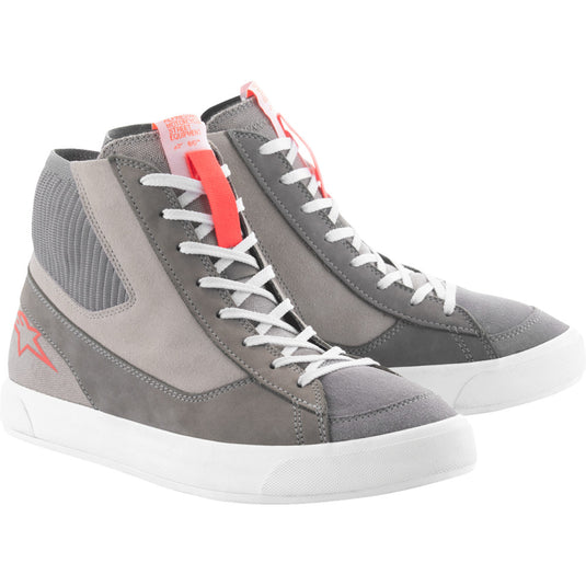 Light Gray/Red Fluo/White