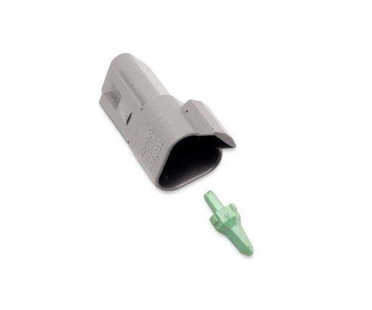 Namz DR-3G Deutsch Receptacle - 3-Pin - Gray