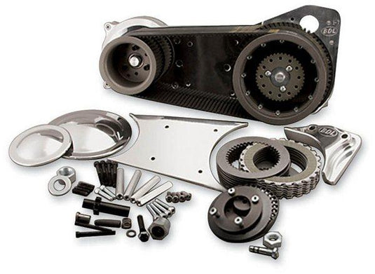 Belt Drives Ltd EVOB-9T 8mm Belt Drives with Lockup Clutch - 3in. Electric Start Systems