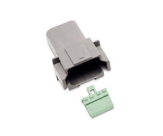 Namz DR-8G Deutsch Receptacle - 8-Pin - Gray