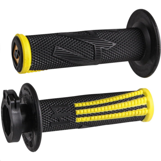 Odi H36EPBY Emig2 Pro V2 Lock-On Grips - Black/Yellow