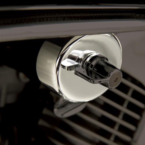 Show Chrome 55-301 Fuel Shut Off Plate Cover