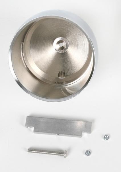 Dakota Digital CUP-3301 MCL-3000 Series Digital Guage Cup and Mount - 3 3/8in. Chrome Guage Cup