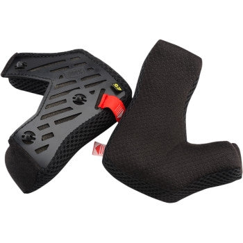 100% 89008-00003 Cheek Pads for Aircraft Bicycle Helmet - Black - XS/Lg