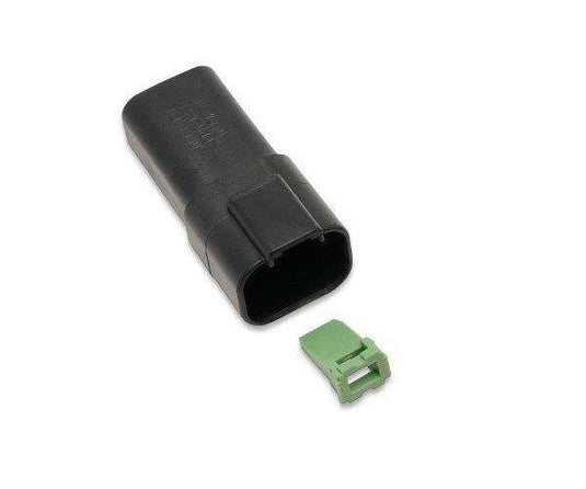 Namz DR-4B Deutsch Receptacle - 4-Pin - Black