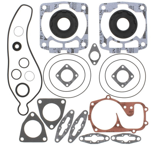 Vertex 711251 Complete Gasket Kit with Oil Seals