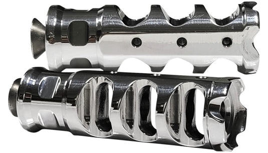 Accutronix PT320-AKC Muzzle Brake Toe Peg - Chrome