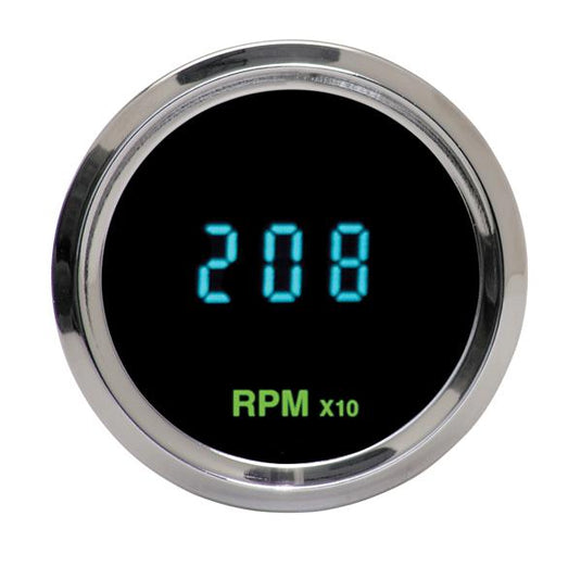 Dakota Digital MCL-4027R MCL-4027 Mini Tachometer - Blue