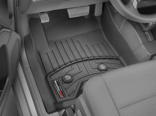 Weathertech 4410321V-4410124V WT FloorLiner - Front - Blk