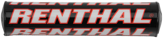 Renthal P261 SX Crossbar Pad - 10in. - Black/Red
