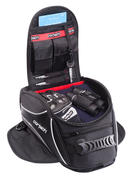 Tourmaster 8230-0505-12 Super 2.0 12L Tank Bag - Magnetic Mount - Black