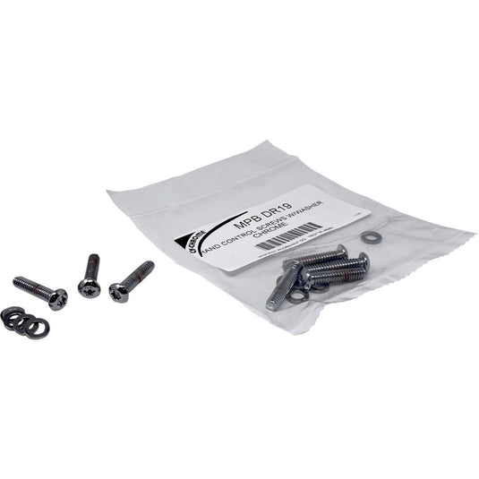 Drag Specialties 2401-1563 Hand Control Screw Kits - Chrome/Plated