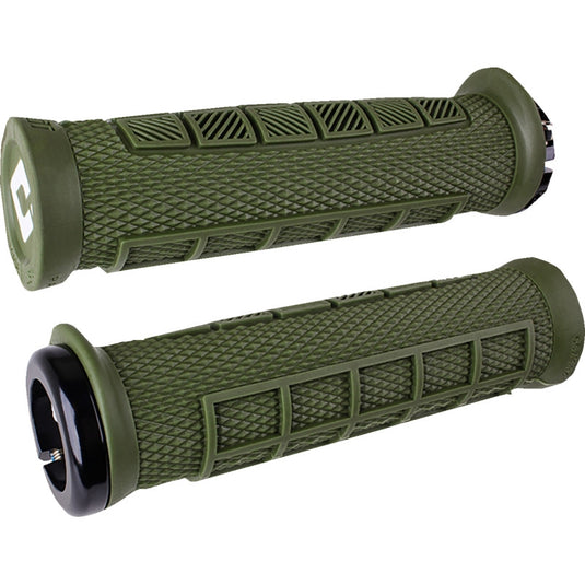 Odi D33EPAG-B E-MTB Lock-On Grip Elite Pro V2.1 - Green/Black