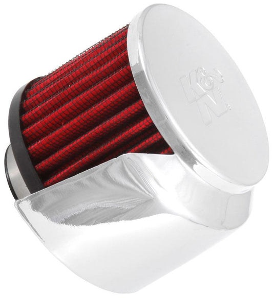 K&N Engineering 62-1513 Rubber Base Crankcase Vent Filter with Shield - 1-3/8in. I.D.