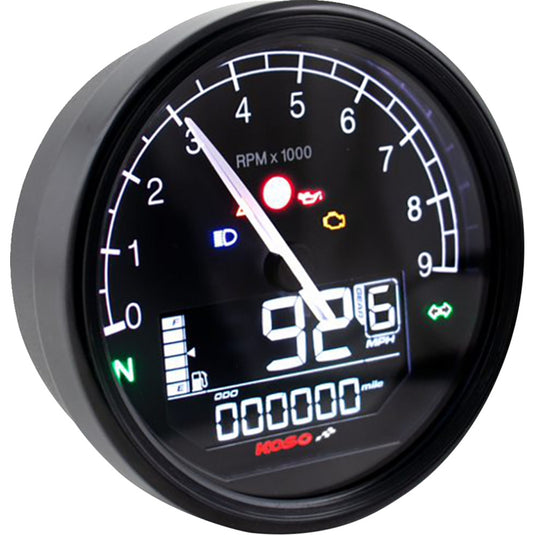 Koso North America BA087000-HD TNT-05 D80 Speedometer/ Tachometer