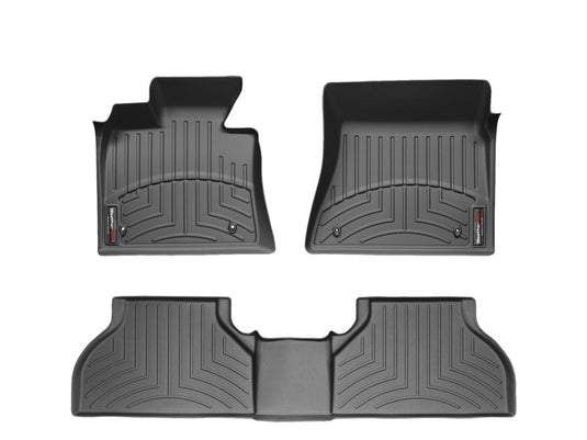 Weathertech 44003-1-2 WT FloorLiner - Front - Blk
