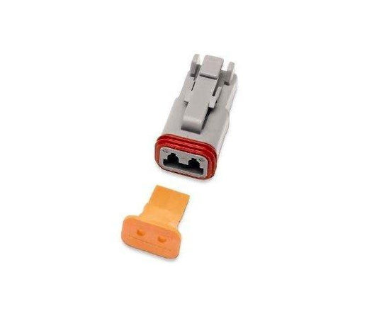 Namz DP-2G Deutsch Plug - 2-Socket - Gray