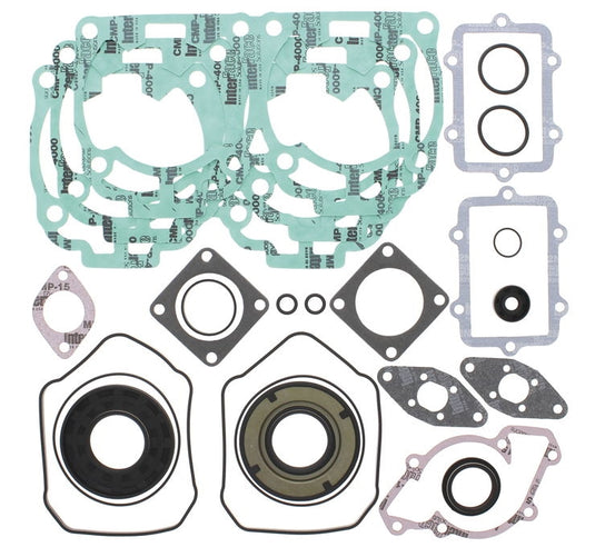 Vertex 711261 Complete Gasket Kit with Oil Seals