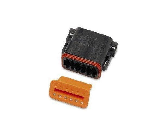 Namz DP-12B Deutsch Plug - 12-Socket - Black