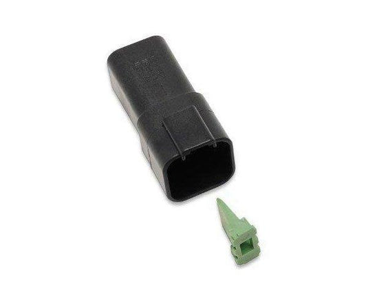 Namz DR-6B Deutsch Receptacle - 6-Pin - Black