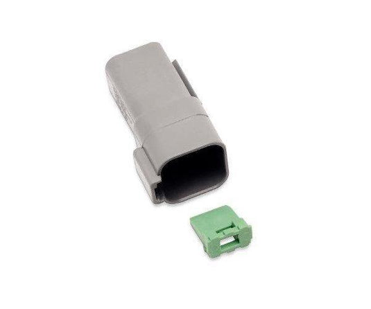 Namz DR-6G Deutsch Receptacle - 6-Pin - Gray