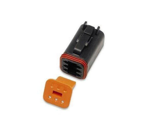 Namz DP-6B Deutsch Plug - 6-Socket - Black