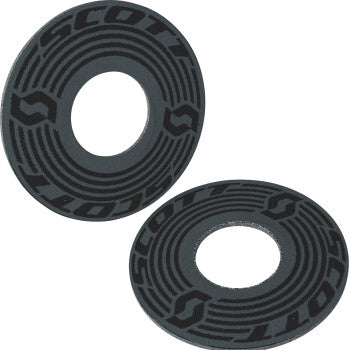 Scott Usa 265517-1001222 Logo Grip Donuts - Black/Gray