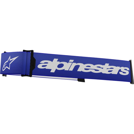 Alpinestars Straps for Supertech Goggles - Blue/White