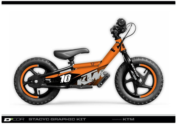 Dcor 10-80-205B KTM Stacyc Graphics Kit for 16in. Brushless