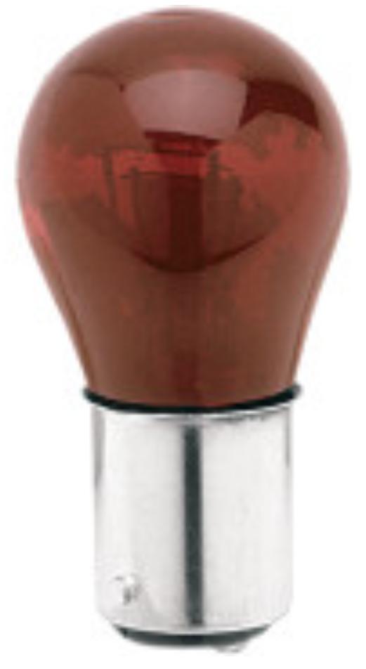 Drag Specialties 2060-0181 Large Globe Bulb - Red - Dual-Filament