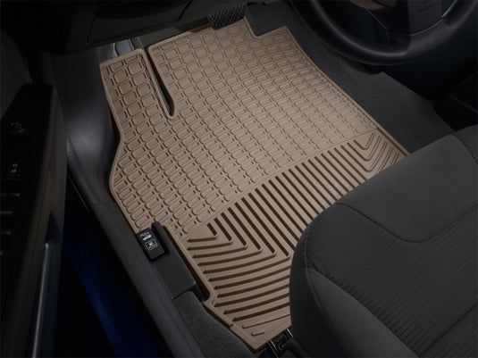 Weathertech W204TN WT Rubber Mats - Front - Tan