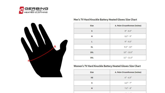 Gerbing 7V Atlas Ultra-Flex Battery Heated Gloves