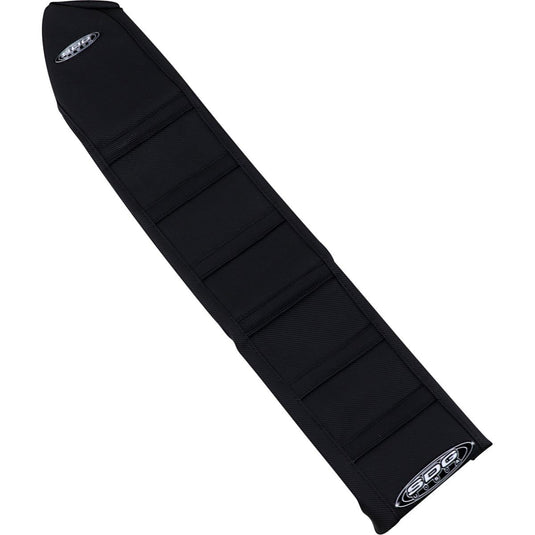 Sdg 95939 6-Rib Gripper Seat Cover - Black Cover/Black Sides with Black Ribs