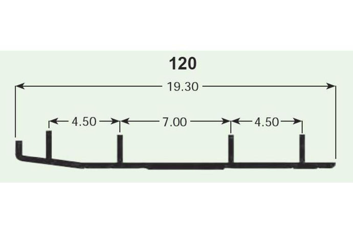 Sports Parts Inc D-06-6-4-120 Slasher Six60 Runners