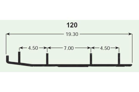 Sports Parts Inc D-06-6-4-120 Slasher Six60 Runners