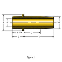 Kibblewhite Precision 20-2062 Bronze Replacement Exhaust Valve Guide (+.002in.)