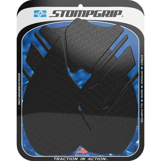 Stompgrip 55-14-0042B Icon Profile Traction Tank Grip - Street - Black