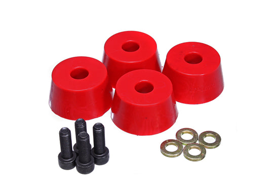 Energy Suspension 8.9103R ES Bump Stops - Red
