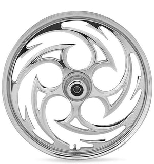 RC Components 21215-9008-85C Savage Forged Front Wheel - 21x2.15in. - Chrome