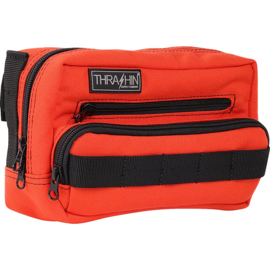 Thrashin Supply Company THB-0028 Handlebar Bag Plus - Orange