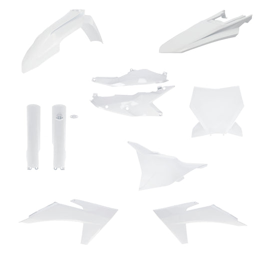 Acerbis 2986510002 Full Plastic Kit - White