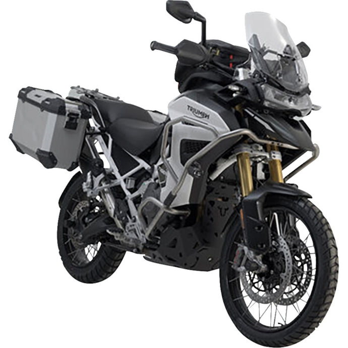 Sw-Motech KFT.11.905.70102/S TRAX ADV Side Case Set - 45/37l. - Silver