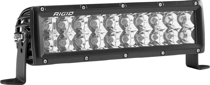 Rigid Industries 110213 10in. E-Series Light Bar - Spot Pattern